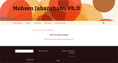 Desktop Screenshot of mjahanshahi.ir